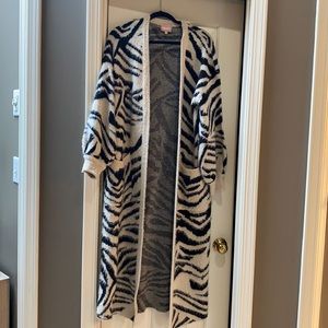 Show Me Your MuMu Zebra Cardigan
